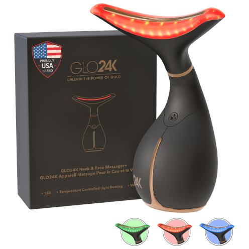 Glo24K 3-in-1 Neck Rejuvenation LED Device