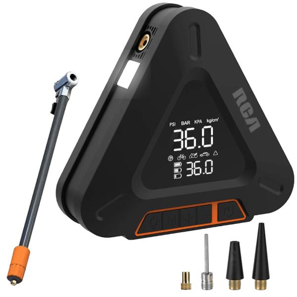 Hammacher Schlemmer: The Cordless Tire Inflator And Emergency Power Bank