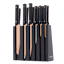 Hampton Forge 13-Piece Knight Copper Cutlery Block Set