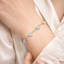 Donatello Gian Gold-Flashed Heart Bracelet