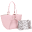 Poppy & Harper Silvia Bolso Clásico de 2 Piezas con Detalles de Hebilla