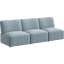 Assemble Modular 3 Seater Sectional Lounge Sofa