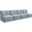 Assemble Modular 4 Seater Sectional Lounge Sofa