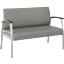 Arrive Waiting Room Loveseat with Arms