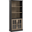 Westbrook 5 Shelf Bookcase with Glass Doors