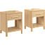 Vera Nightstand with Drawer - Set of 2