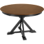 West End 45W Round Trestle Dining Table