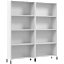 Essence 4 Shelf Bookcase - Set of 2 in White