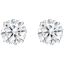 The Four-Prong Round Lab-Grown Diamond Stud Earrings