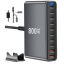 HAKOL 800W USB-C Charging Station with GaN III & Dual 140W PD