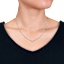 The White Sapphire Station Necklace