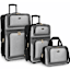 U.S. Traveler New Yorker 3-Piece Lightweight Expandable Rolling Luggage Set