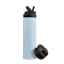 JoyJolt 22oz Water Bottle with Flip Lid & Sport Straw Lid