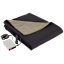 Eddie Bauer Water Resistant Heated Fleece Throw Blanket