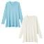 2-Pack: Isaac Mizrahi Live! Essentials Trapeze Hem V-Neck Tunic