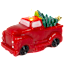 Unmatched 6" 3D Red Truck Flame Candle