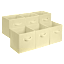 6-Pack: Cheer Collection Fabric Storage Cubes