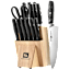 Klaus Meyer 15-Piece Dishwasher-Safe Knife Block Set