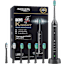 BAOVERI D36 Knight Ultrasonic Whitening Toothbrush with 6 Brush Heads