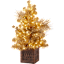 National Tree Company 36" Christmas Be Merry Decorated Gold Tabletop