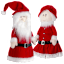 16" Velvet Figural Tree Topper
