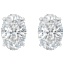 The Oval Lab-Grown Diamond Stud Earrings