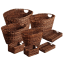 The 13-Piece Handwoven Basket Set