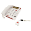 First Alert Big Button Telephone with Emergency Key & SOS Remote Pendant