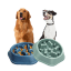 2-Pack: Titan Dog Food & Treats Bowl