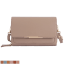 Donna & Becky Leilani Double Zipper Phone Crossbody with Metal Bar