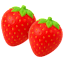 2-Pack: Infinite Basics Strawberry Sensory Fidget Toys