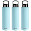 3-Pack: Tervis 40oz Stainless Steel Triple Walled Insulated Tumblers