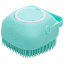 2-Pack: Furry Twinz Pet Bath Shampoo Dispensing 2-In-1 Scrubber & Massager Brush