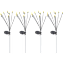 4-Pack: Vistalite Solar Fairy Pathway Lights