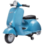 The Electric Vespa Ride-On Scooter