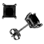 Donatello Gian Sterling Silver Square Studs
