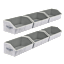 6-Pack: Cheer Collection Wide Storage Bins