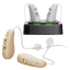 RCA Digital OTC Micro-Sized Hearing Aid Set with Charging Base