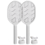 2-Pack: Ermek USB Rechargeable Fly Zapper Racquet