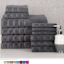 Bibb Home 12-Piece Zero Twist Egyptian Cotton Towel Set