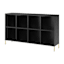 Bush Home Essence 8 Cube Organizer in Black Stipple