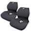 Paquete de 2: Cojín de Asiento con Forma de Silla y Espuma Viscoelástica Black+Decker