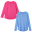 2-Pack: Isaac Mizrahi Live! Essentials Wide Crew-Neck Top with Pockets
