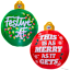 2-Pack: BigMouth Giant Ornament Inflatable LED Christmas Ball