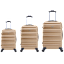 TUCCI Italy Girovita 3-Piece Hardside Luggage Set