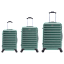 TUCCI Italy Carravia 3-Piece Hardside Luggage Set