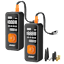 2-Pack: Zuzee 20,000mAh Portable Tire Inflator, Flashlight & Power Bank
