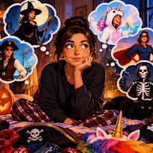 Only a few weeks until Halloween. Do you have a costume figured out?