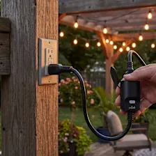SideDeal Daily: 2-Pack: Geeni Indoor/Outdoor Weatherproof Smart Plug
