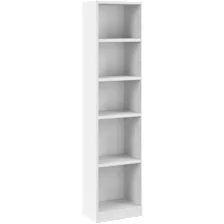 Universal 17W Narrow 5 Shelf Bookcase